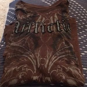 Men’s affliction large T-shirt